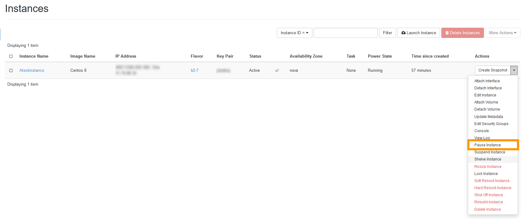 How to Shelve, Suspend, or Pause an Instance Articles