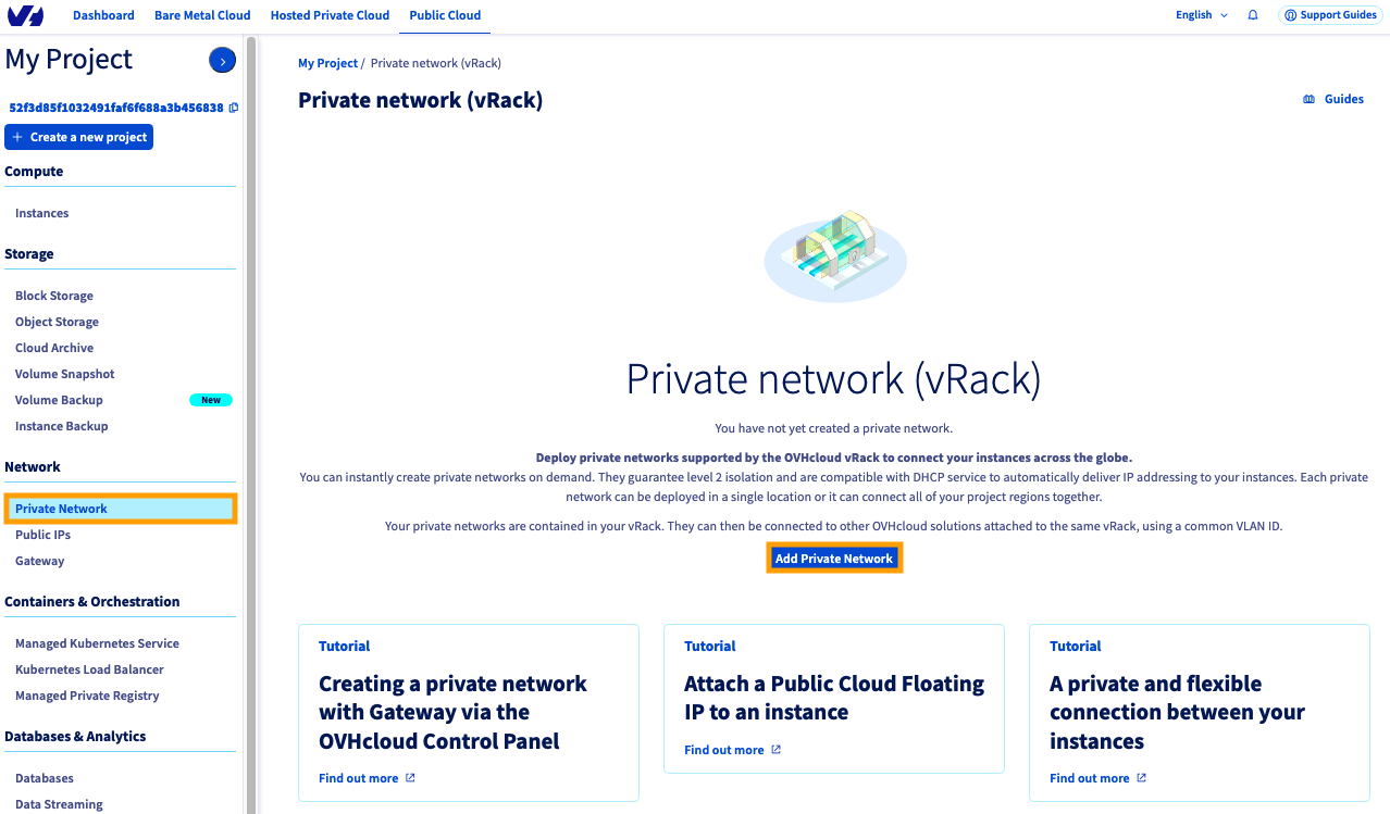 Attaching a Floating IP to a Public Cloud instance - OVHcloud