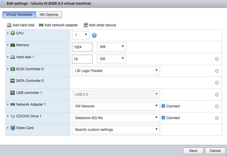 vmware esxi change management ip address