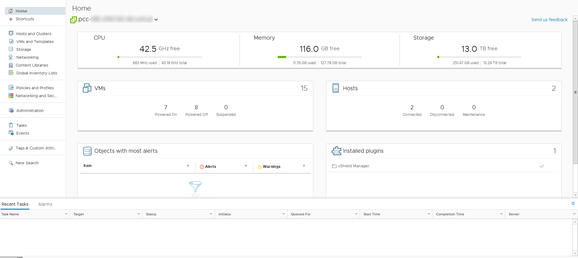 vsphere client