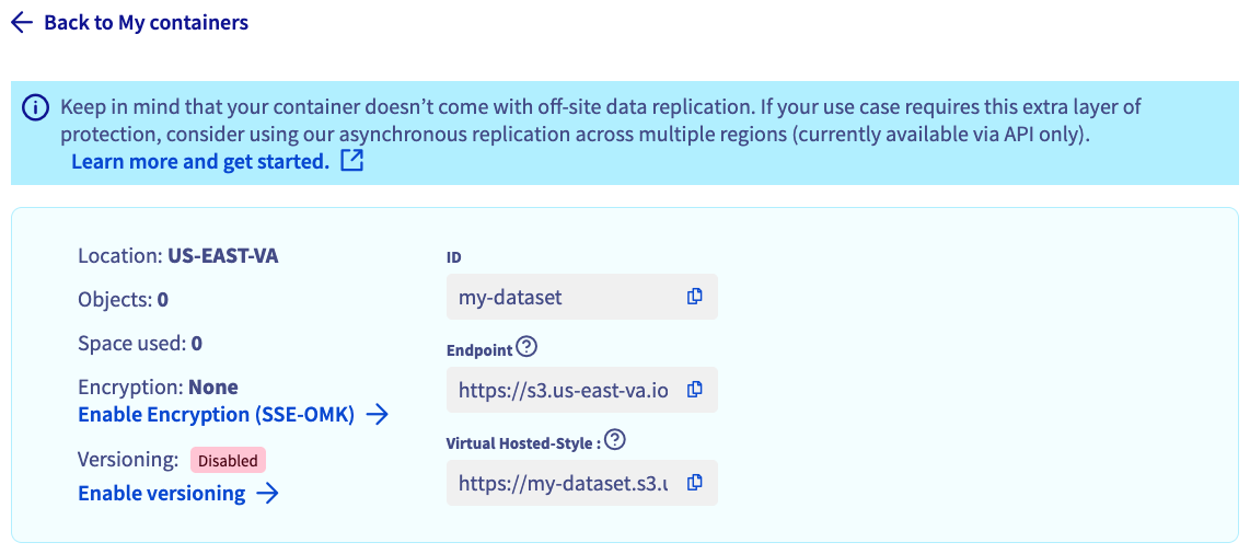 manager_objectStorage_containerDetails_noVersioning.png